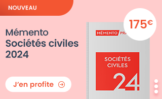 Mémento Sociétés civiles 2024