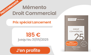 Mémento Droit commercial