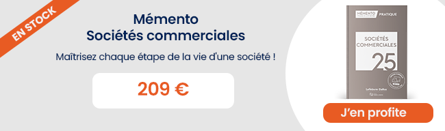MEMENTO SOCIETES COMMERCIALES