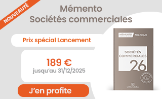 MEMENTO SOCIETES COMMERCIALES