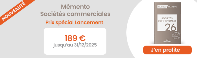 MEMENTO SOCIETES COMMERCIALES
