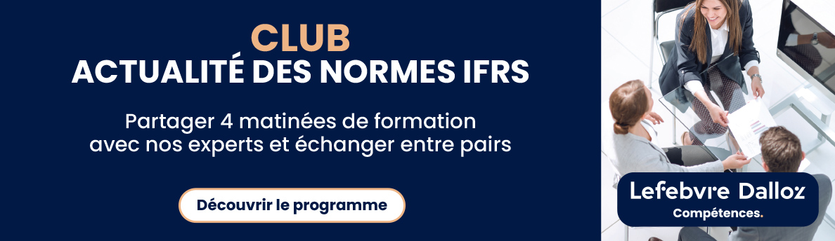 Club Actualité des normes IFRS
