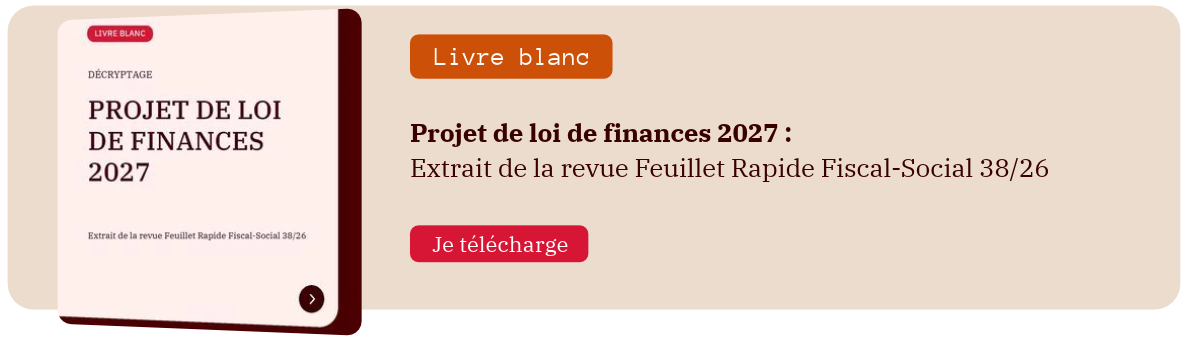 Projet loi de finances 2027